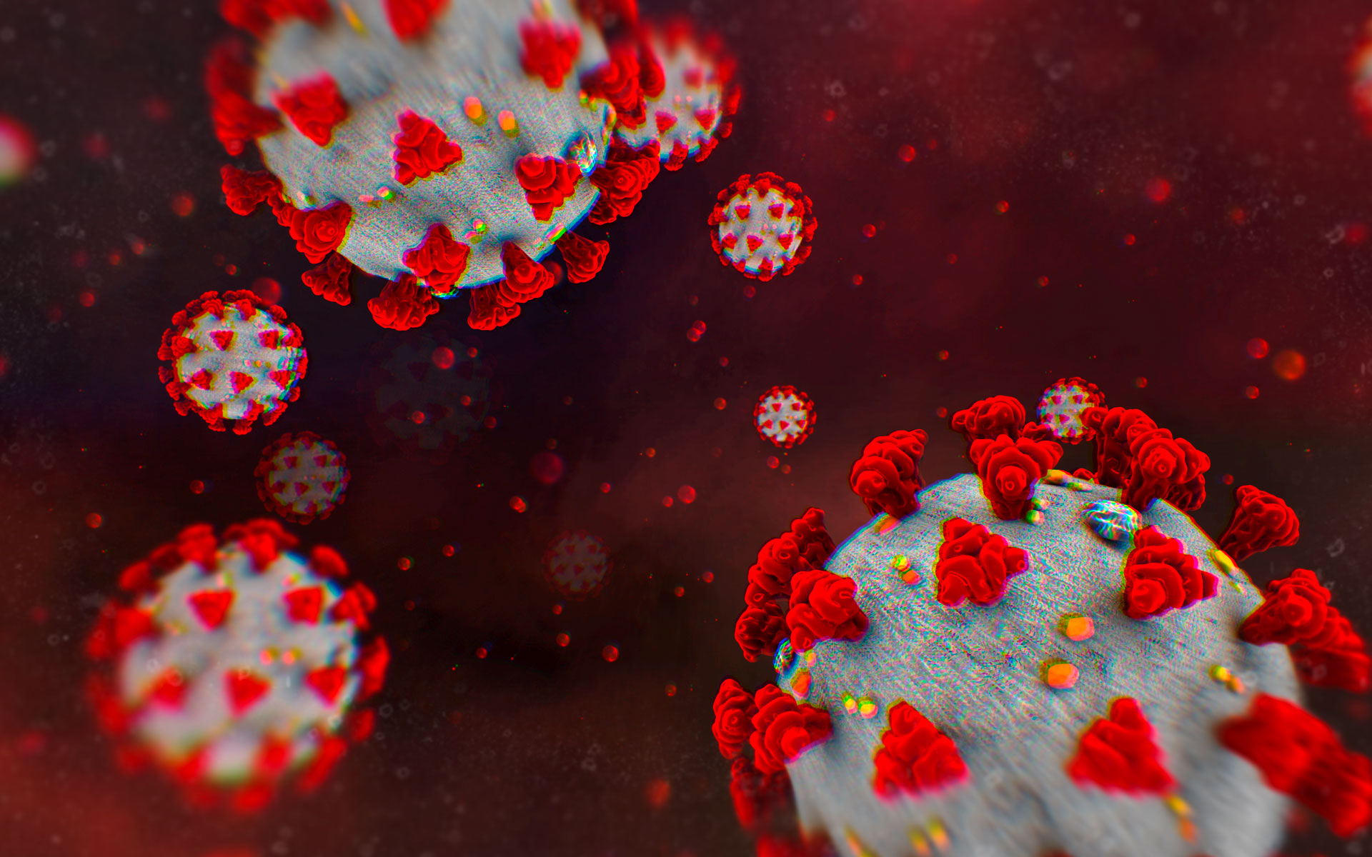 Bild von dem Corona Virus